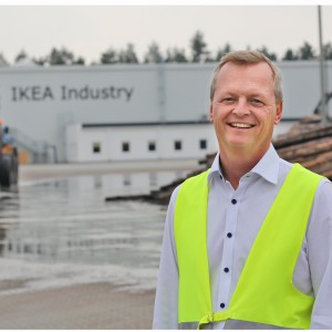 Ulf Gabrielsson - dyrektor tartaku IKEA Industry Stalowa Wola. Fot. IKEA