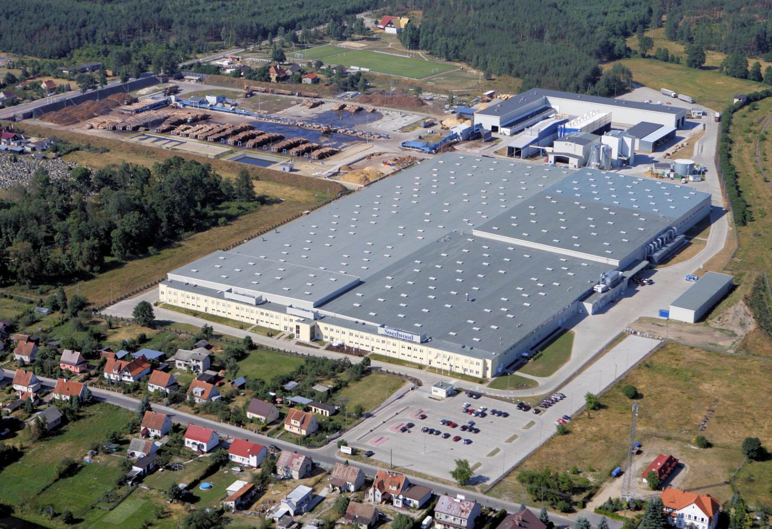 Fabryka IKEA Industry w Wielbarku to jedna z inwestycji meblarskich w Warmińsko-Mazurskiej Specjalnej Strefie Ekonomicznej. Fot. WMSSE