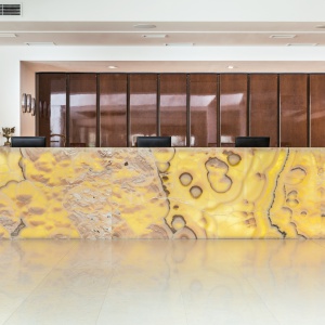 Hotel Grand Lubicz - recepcja. Fot. Ernest Wińczyk