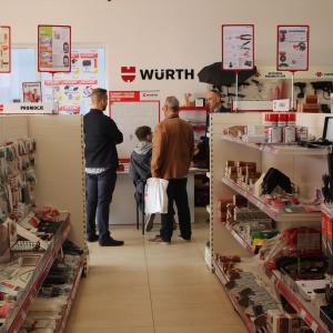 Sklep  Würth w Białymstoku. Fot. Mariusz Golak