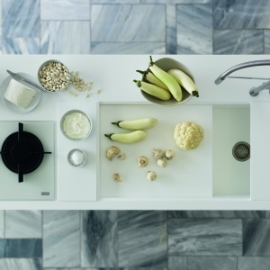 Blat solid surface. Fot. Franke