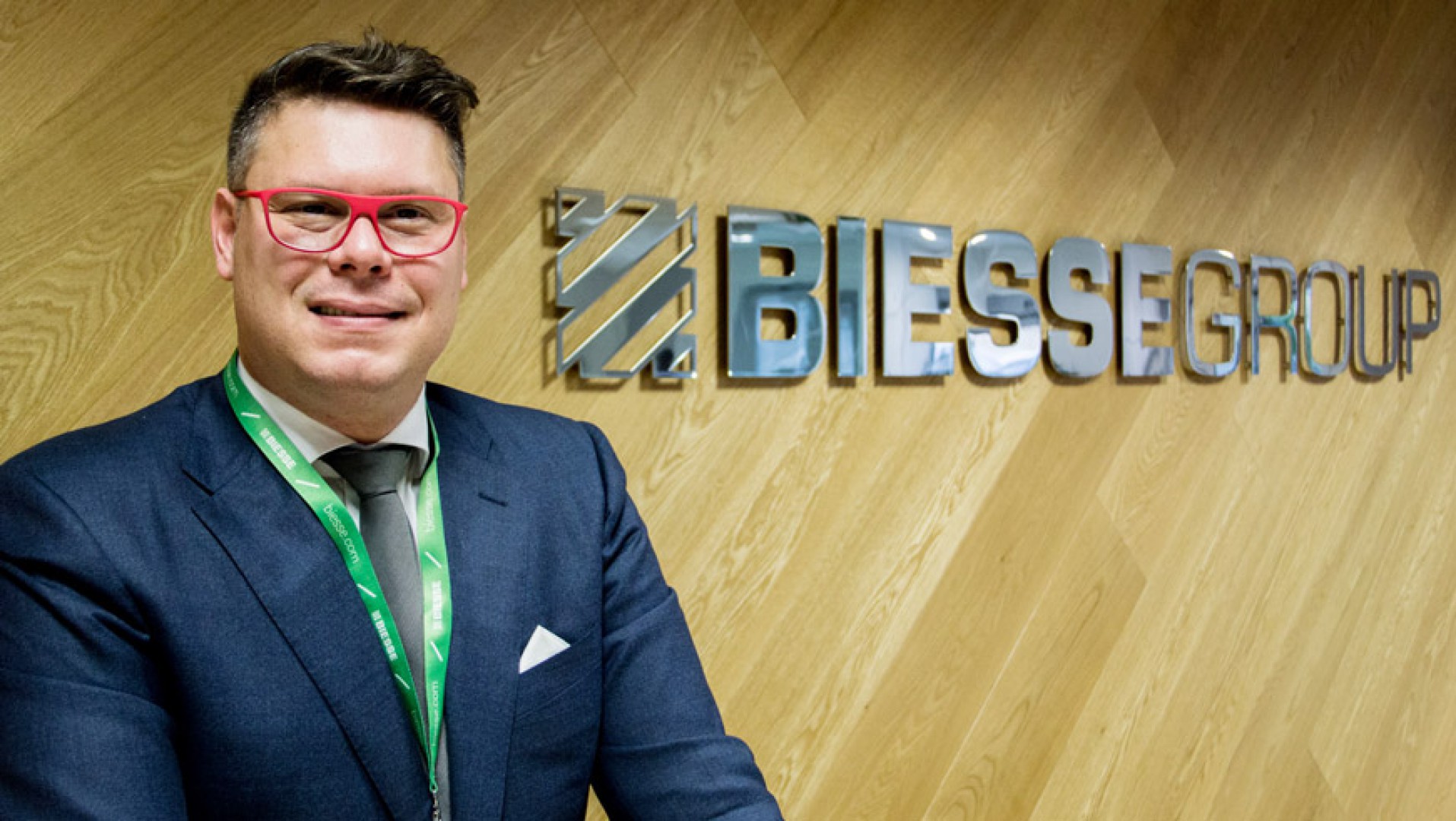 Matteo Vaglica, nowy dyrektor spółki Biesse w Moskwie. Fot. Biesse