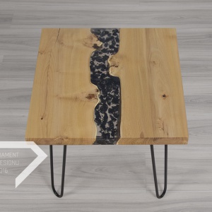 Stolik marki Malita Just Wood. Wyróżnienie w kategorii „nowatorskie materiały” w konkursie 