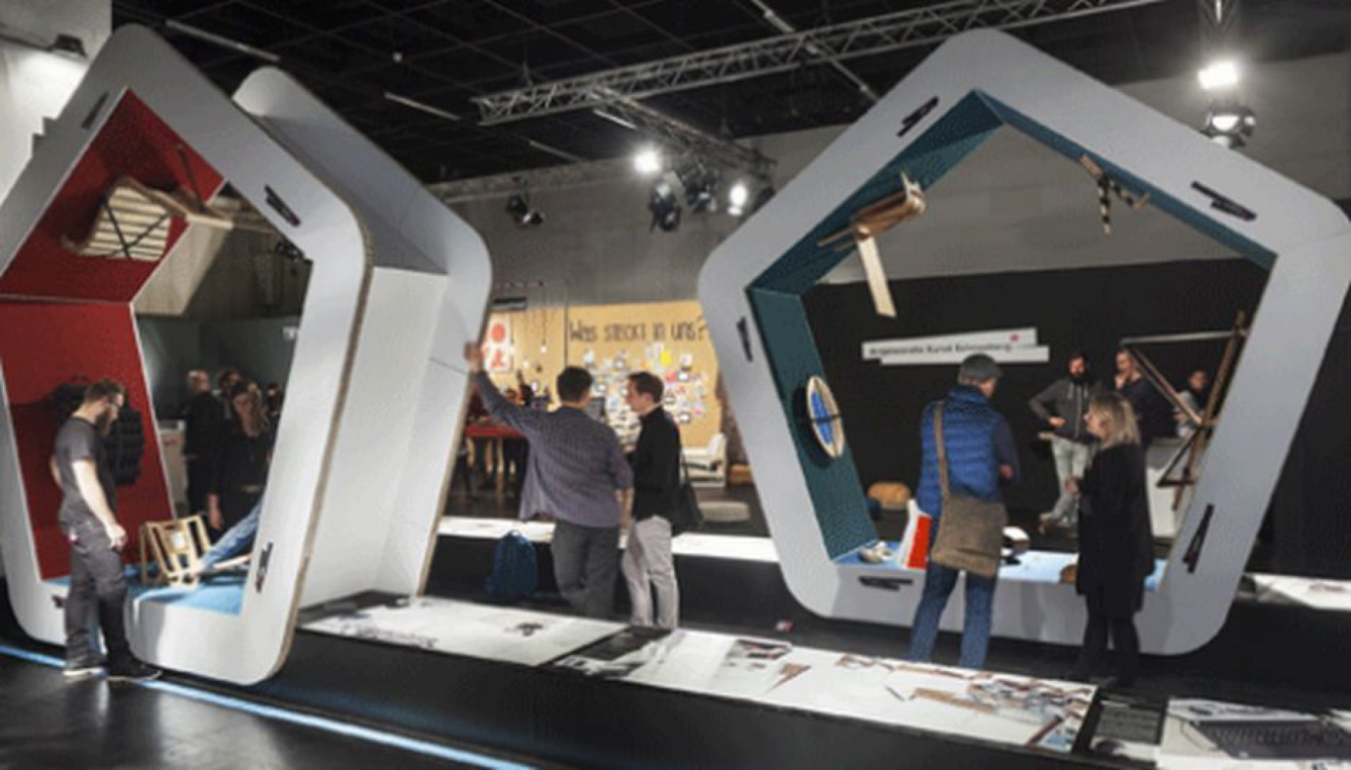 Wystawa prezentująca najciekawsze projekty zakwalifikowane do konkursu Pure Talents 2017. Fot. Koelnmesse