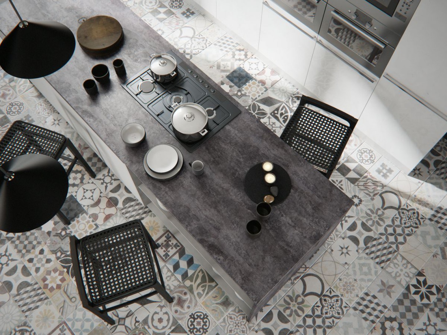  Papier dekoracyjny Cement. Fot. Impress Decor Polska