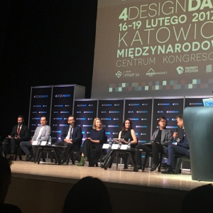 Panel inauguracyjny podczas 4 Design Days 2017. Fot. PTWP