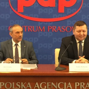 Jan Szynaka, prezes OIGPM i Tomasz Kobierski, wiceprezes MTP