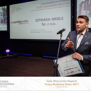 Wręczenie nagród i wyróżnień w konkursie Firma Rodzinna Roku 2017