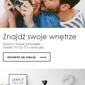 Odświeżony serwis internetowy marki Meble Wójcik. Fot. Meble Wójcik