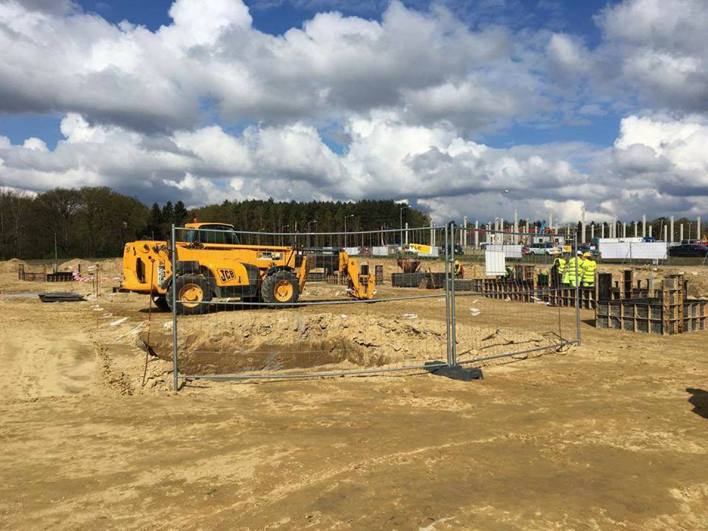W kwietniu 2017 wmurowano kamień węgielny pod budowę Brinkmann Manufaktur. Fot. Lubuski Park Przemysłowo-Technologiczny