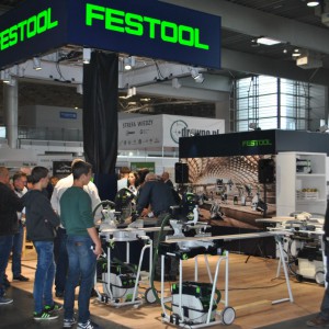 Stoisko firmy Festool na targach 