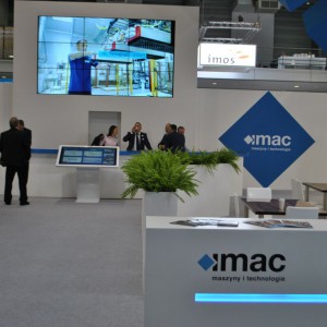 Stoisko firmy IMAC na targach 
