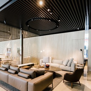 Showroom marki Flexform w Singapurze