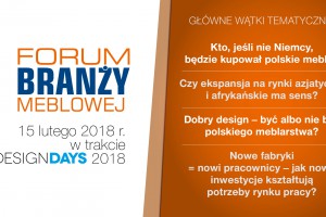Forum Branży Meblowej - wkrótce kolejna edycja wydarzenia!