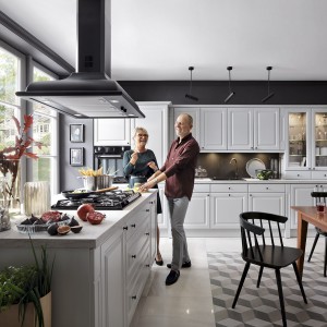 Senso Kitchens, Black Red White