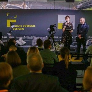 Małgorzata Burzec-Lewandowska i Robert Posytek, Grupa PTWP Publikator, organizatorzy Forum Dobrego Designu 2017