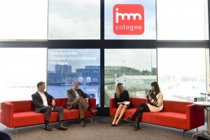 Rozmowy i dyskusje podczas targów IMM 2018 w Kolonii