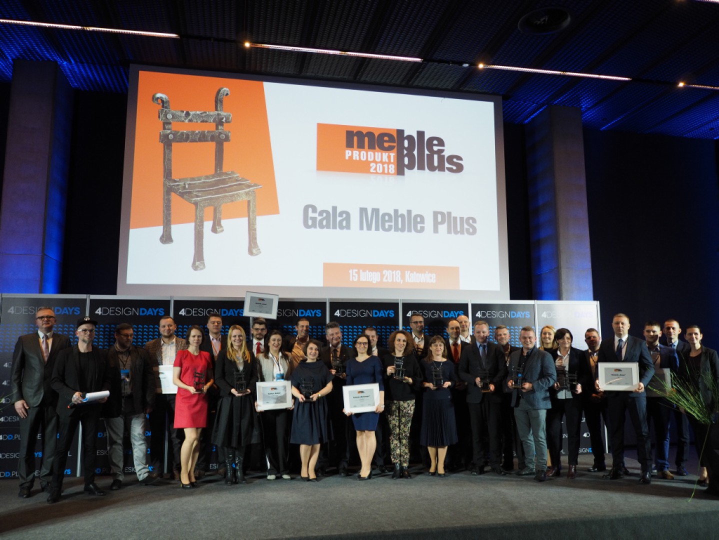 Laureaci konkursu „Meble Plus – Produkt 2018”. Fot. Grupa PTWP