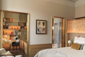 Ekskluzywny hotel został wyposażony w meble w stylu art deco