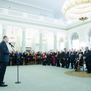 Uroczystość w Pałacu Prezydenckim. Fot. Krzysztof Sitkowski / KPRP