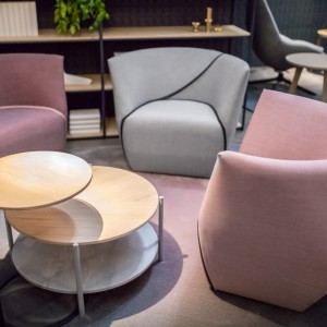 Stoisko firmy Comforty na iSaloni 2017.