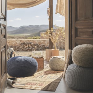 Pufy Sandared. Fot. Materiały prasowe IKEA