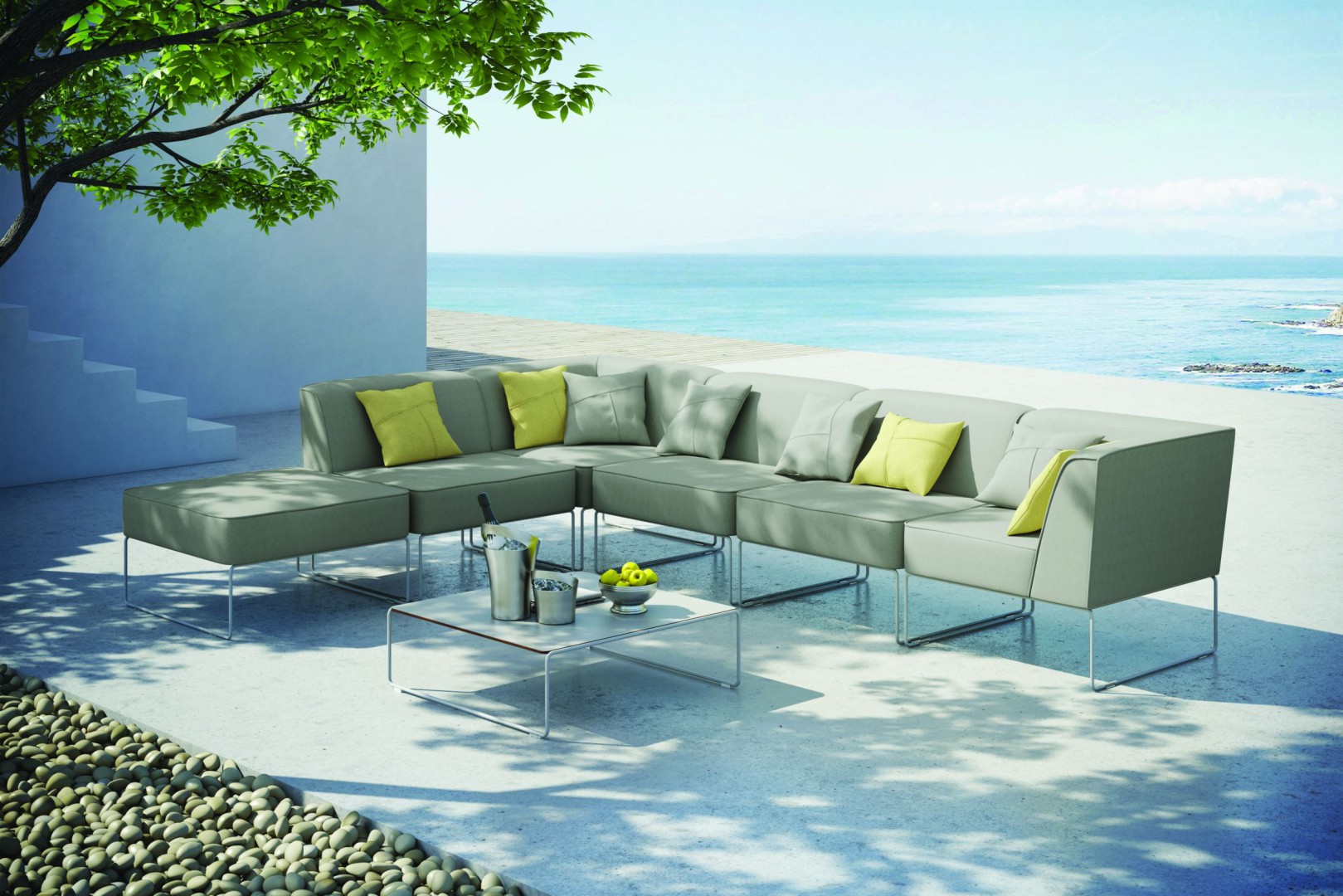 Sofa outdoorowa z kolekcji Dias firmy Miloo Home. Fot. Miloo Home