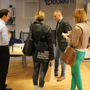 Stoisko marki Duravit. Studio Dobrych Rozwiązań, 11.04 Bielsko-Biała. Fot. Wojciech Napora