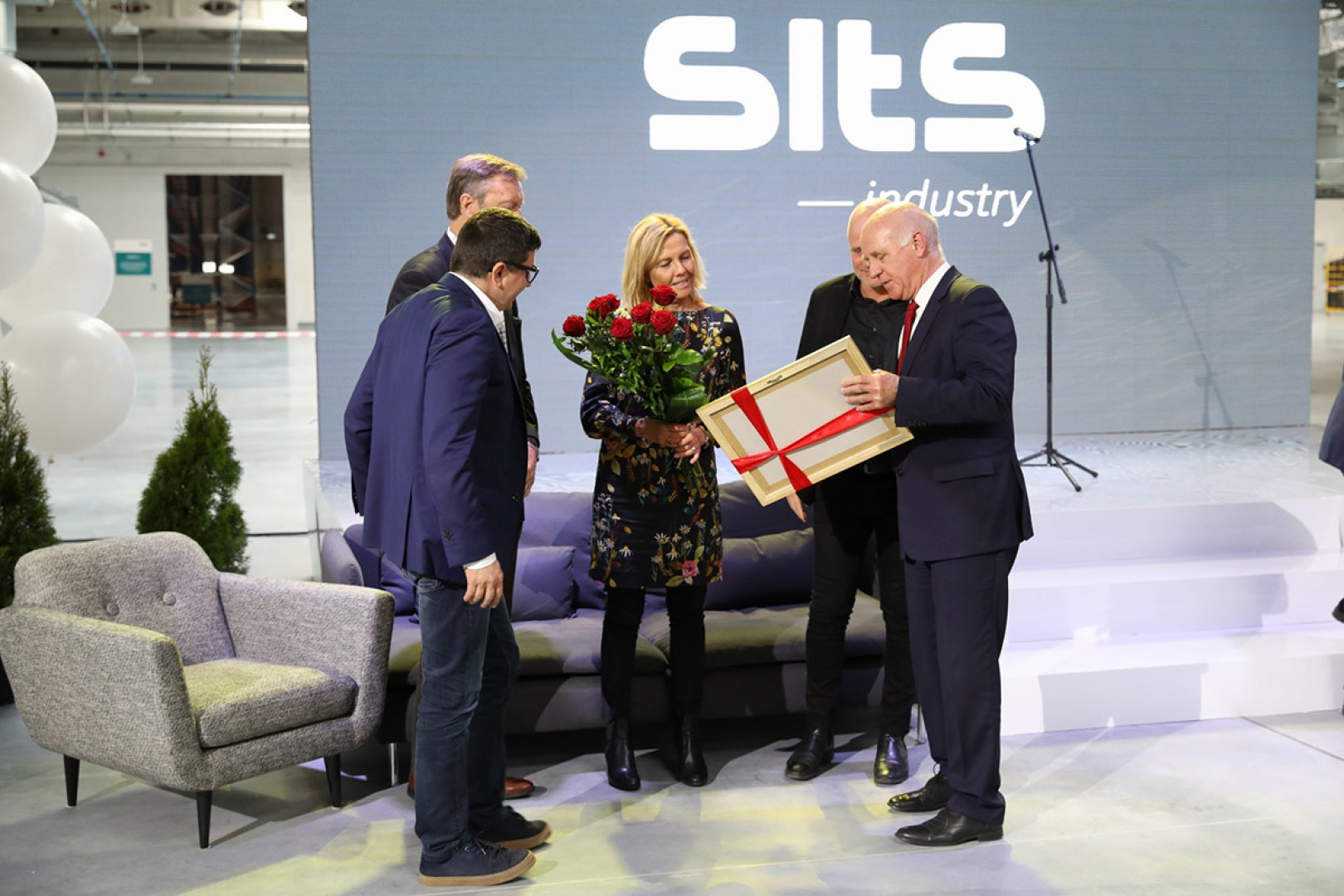 10 kwietnia 2018 roku odbyło się uroczyste otwarcie nowego zakładu - Sits Industry w Grudziądzu. Fot. Sits