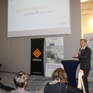 Prezentacja firmy CAD Projekt. Fot. Publikator
