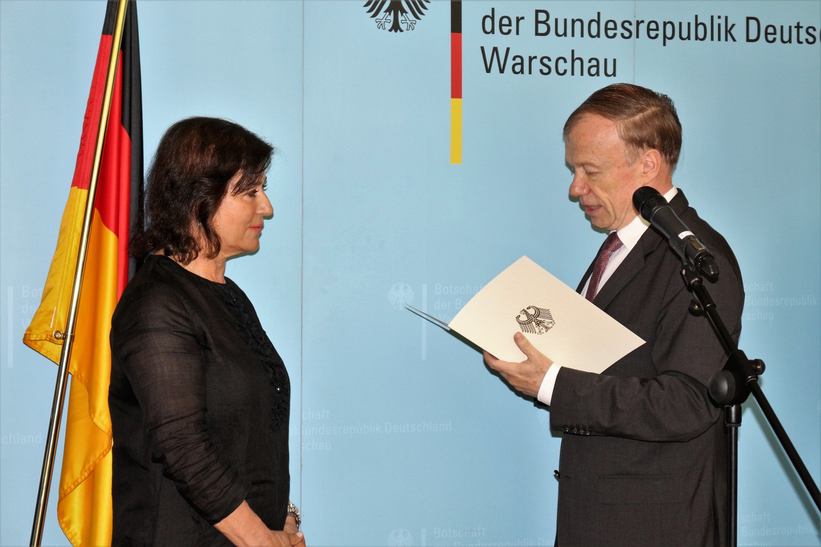 Krystyna Boczkowska, prezes Robert Bosch w Polsce, została odznaczona Orderem Zasługi RFN. Fot. Bosch