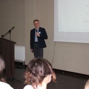 Ekologia i natura we współczesnych wnętrzach. Prezentacja Partnera Głównego Ceramika Paradyż i Purmo. Prowadzący Piotr Stępniak i Robert Skomorowski. Fot. Publikator