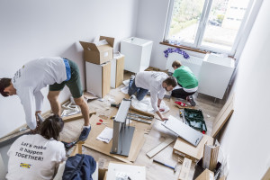 11 mieszkań dla młodzieży z domu dziecka - z meblami IKEA