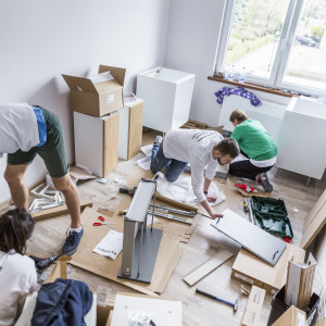 IKEA umeblowała 11 mieszań dla wychowanków domów dziecka. Fot. IKEA