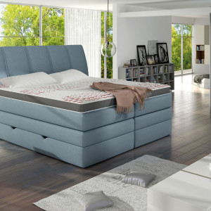 Łóżko kontynentalne Korfu marki Comforteo. Fot. Comforteo