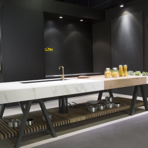 Neolith - Living Kitchen 2017. Fot. Koelnmesse