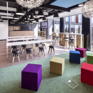 AstraZeneca - realizacja Massive Design. Fot Szymon Polański