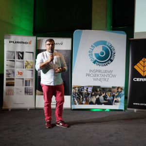 Krzysztof Kopyczyński z firmy Finishparkiet. Fot. Urszula Tatur