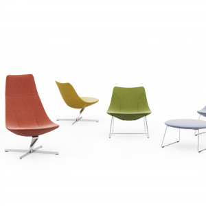 Chic Lounge - projekt: Christophe Pillet dla Profim. Fot. Profim