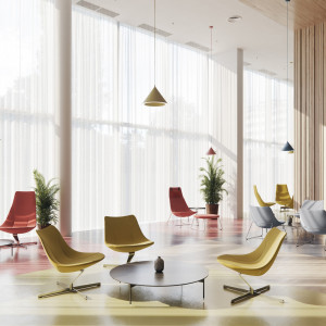 Chic Lounge - projekt: Christophe Pillet dla Profim. Fot. Profim