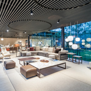 Salon marki Flexform w Bangkoku