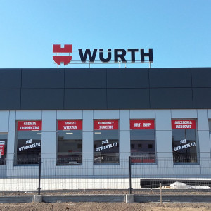 Sklep firmowy Würth w Toruniu
