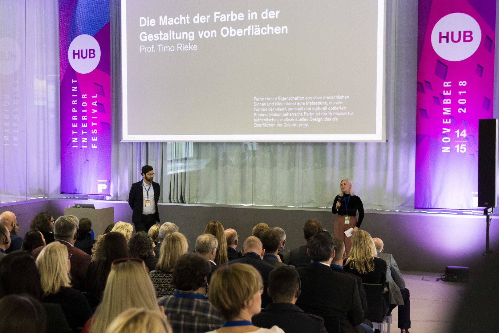 W dniach 14–15 listopada 2018 roku w niemieckim Essen firma Interprint zorganizowała Hub Interior Festival. Fot. Interprint