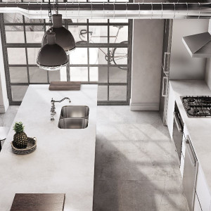 Blaty kuchenne z materiału Silestone. Fot. Cosentino