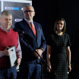 W imieniu firmy Rejs dyplom odebrał Michał Pesta, dyrektor sprzedaży. Fot. PTWP