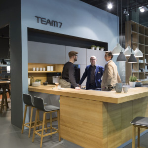 Living Kitchen 2019 - stoisko Team 7. Fot. Mat. prasowe Koelnmesse