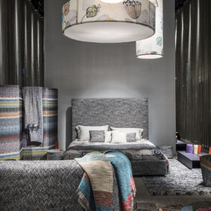Stoisko firmy Missoni Home. Fot. Serwis targów 
