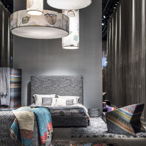 Stoisko firmy Missoni Home. Fot. Serwis targów 