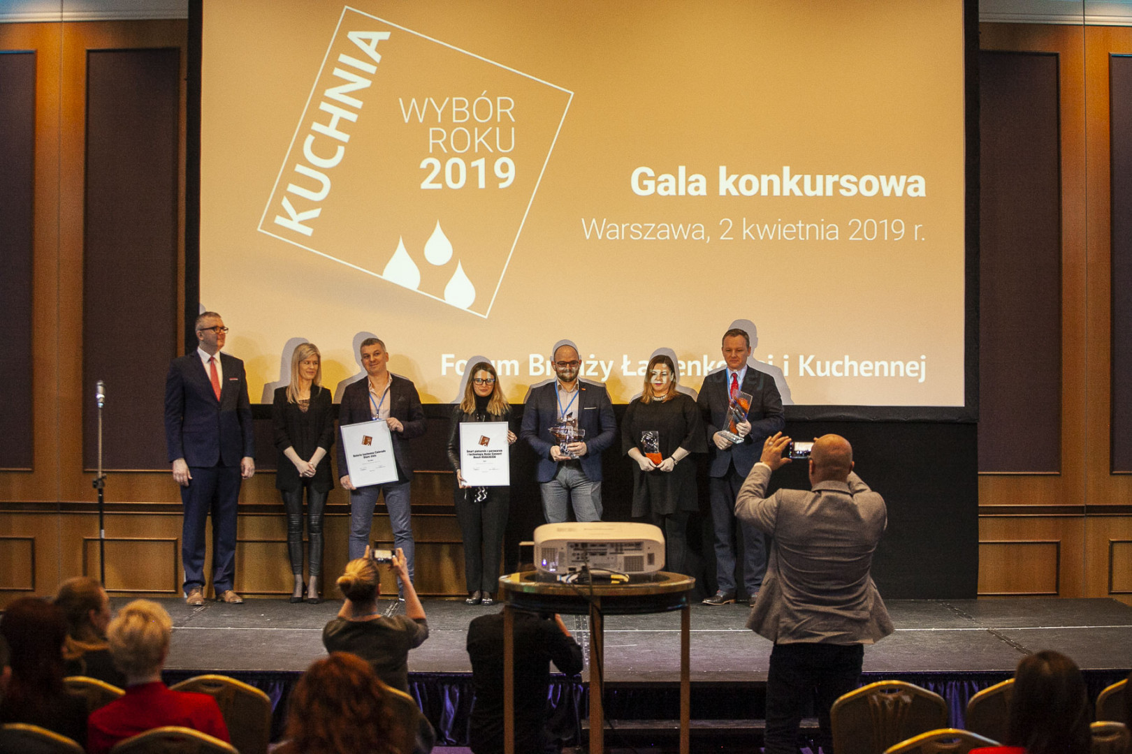 Laureaci konkursu Kuchnia - Wybór Roku 2019. Fot. PTWP