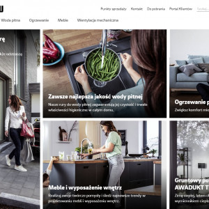 Nowa strona internetowa firmy Rehau Polska
